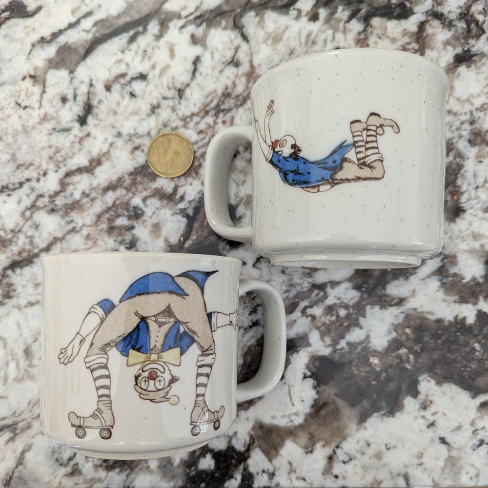 2 Vintage Otagiri Mugs